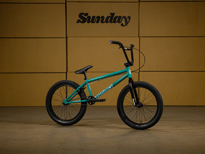 Sunday Primer 20" BMX Bike - Gloss Billiard Green