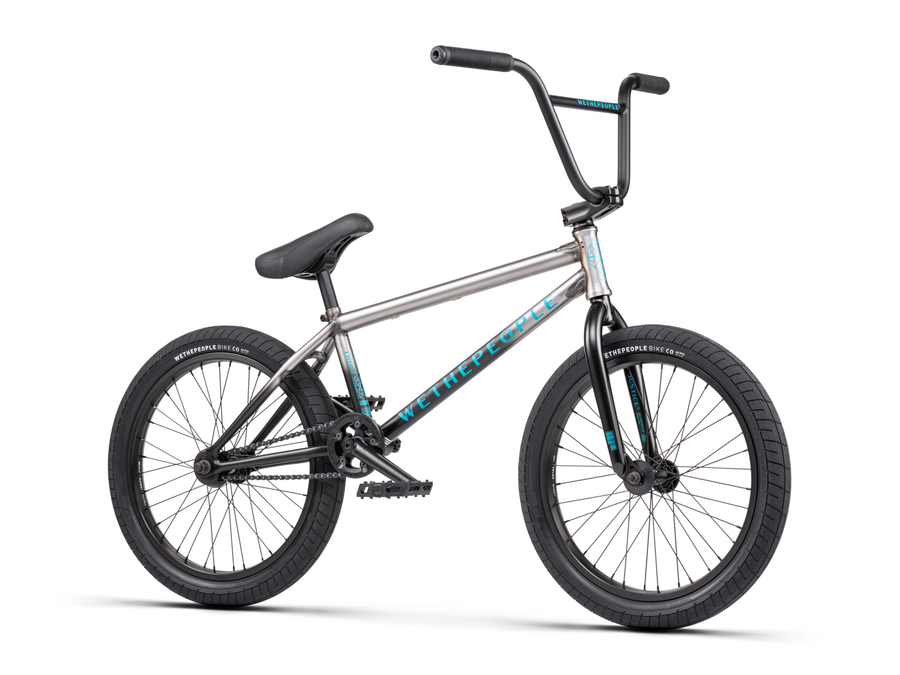 WeThePeople Justice 20" BMX (Matt Black/Raw Fade)