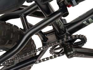 WeThePeople The Swampmaster 20" BMX Bike (Matt Black)