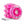 SFR Inline Light Up Wheels Pink 4pk