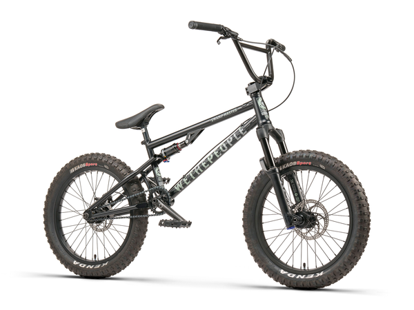 WeThePeople The Swampmaster 20" BMX Bike (Matt Black)