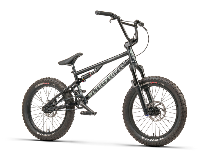 WeThePeople The Swampmaster 20" BMX Bike (Matt Black) Pre Sale - April 2024 Delivery