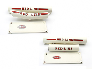 Redline Retro Vinyl Studded Pad Set