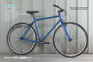 Fairdale Express 700c Bike 2022 (Matt Royal Blue)