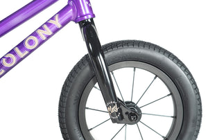 Colony BMX Horizon Alloy Balance Bike 12" Clear Purple