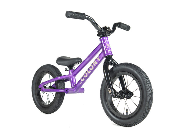 Colony BMX Horizon Alloy Balance Bike 12" Clear Purple