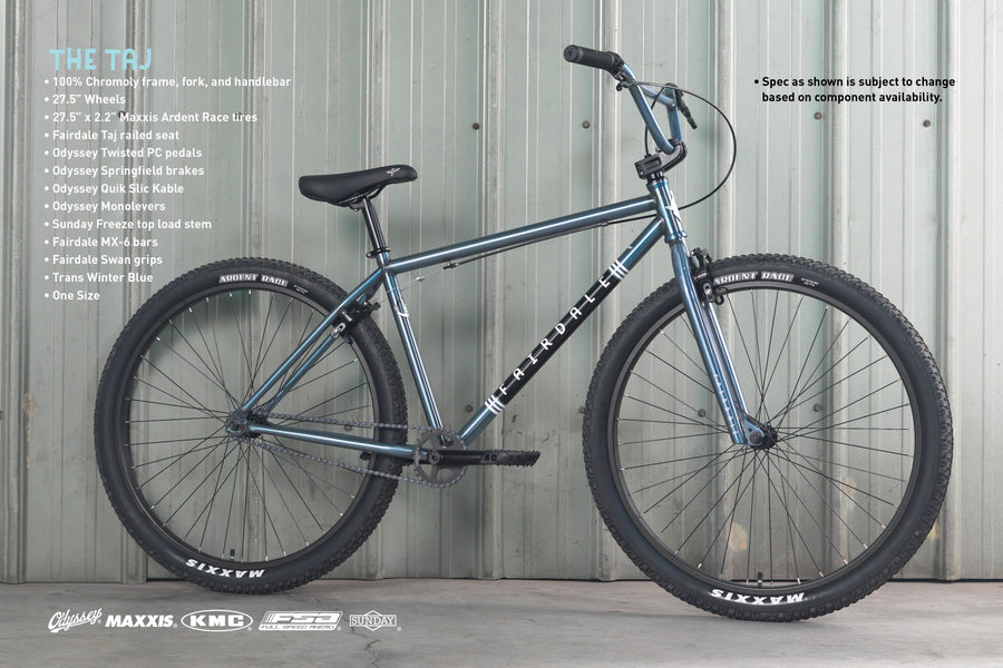 Fairdale TAJ 27.5" Bike 2022 (Translucent Winter Blue)