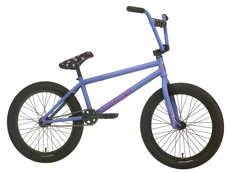 Sunday Street Sweeper Jake Seeley 20" BMX (Matt Blue/Lavender)