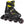 PlayLife Joker Yellow Adjustable Inline Skates