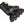 PlayLife Joker Yellow Adjustable Inline Skates