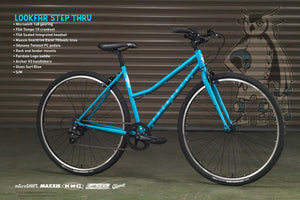 Fairdale Lookfar Step-Thru 700c Bike 2023 (Gloss Surf Blue)