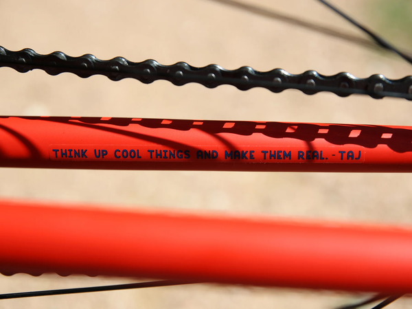 Fairdale TAJ 27.5" Bike (Matt Fire Engine Red)