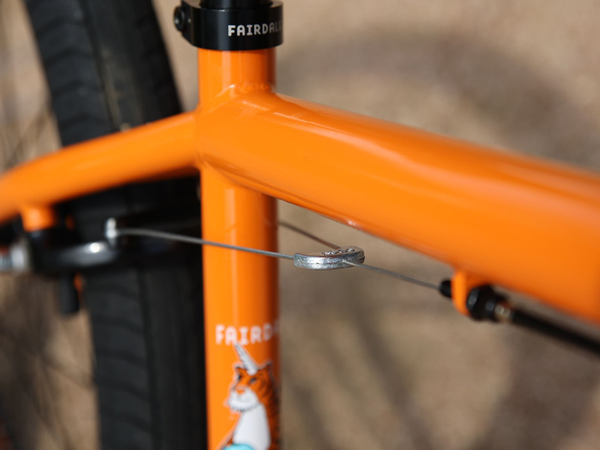 Fairdale Big Macaroni 24" Bike (Gloss Orange Soda) 2023
