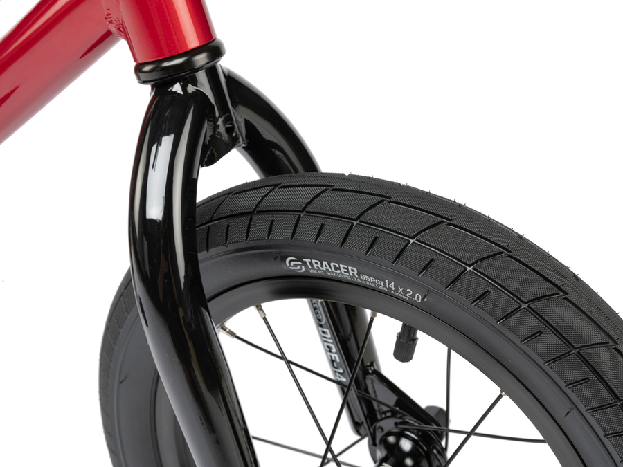 Radio Dice 14" BMX (Candy Red)