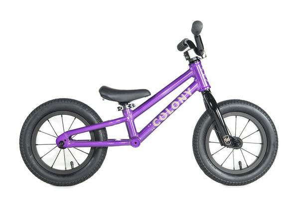 Colony BMX Horizon Alloy Balance Bike 12" Clear Purple