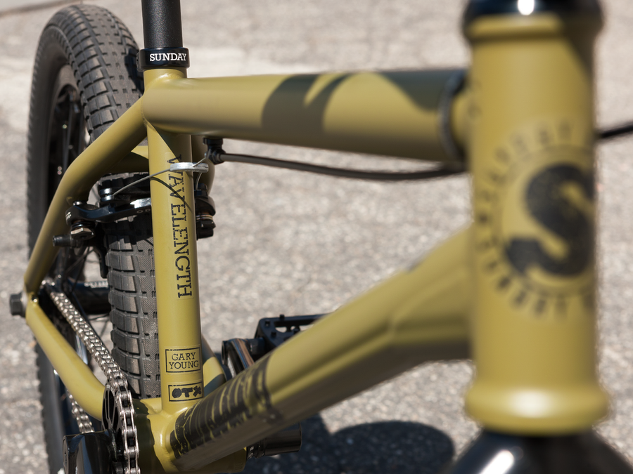 Army green bmx bike sale