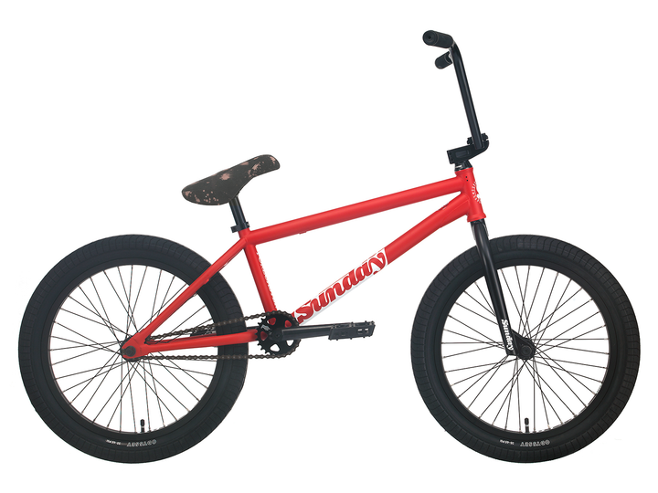 Sunday Forecaster Brett Silva 20" BMX (Matt Fire Engine Red)