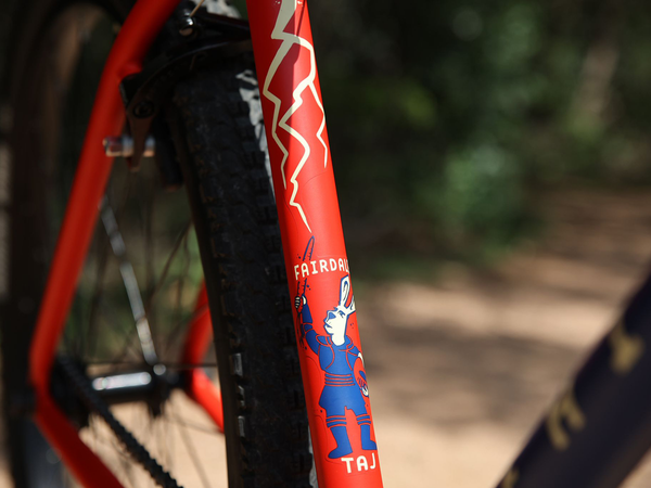Fairdale TAJ 27.5" Bike (Matt Fire Engine Red)