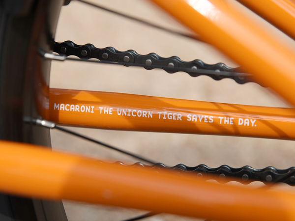 Fairdale Big Macaroni 24" Bike (Gloss Orange Soda) 2023
