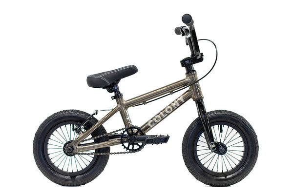 Colony Horizon 12" Micro Freestyle Bike (Clear Black)
