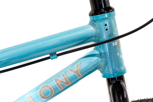Colony Horizon 12" Micro Freestyle Bike (Clear Teal)