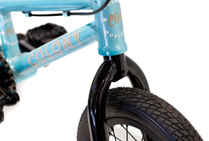 Colony Horizon 12" Micro Freestyle Bike (Clear Teal)