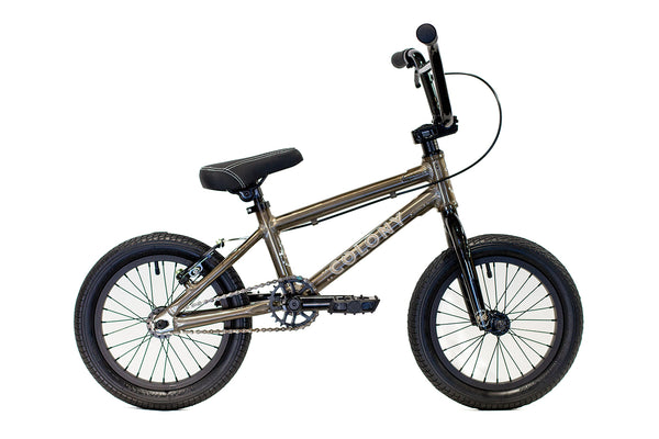 Colony Horizon 14" Micro Freestyle Bike (Clear Black)