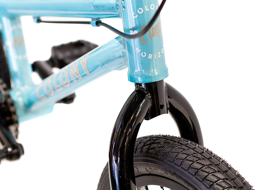 Colony Horizon 14" Micro Freestyle Bike (Clear Teal)