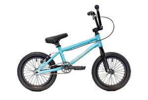 Colony Horizon 14" Micro Freestyle BMX (Clear Teal)