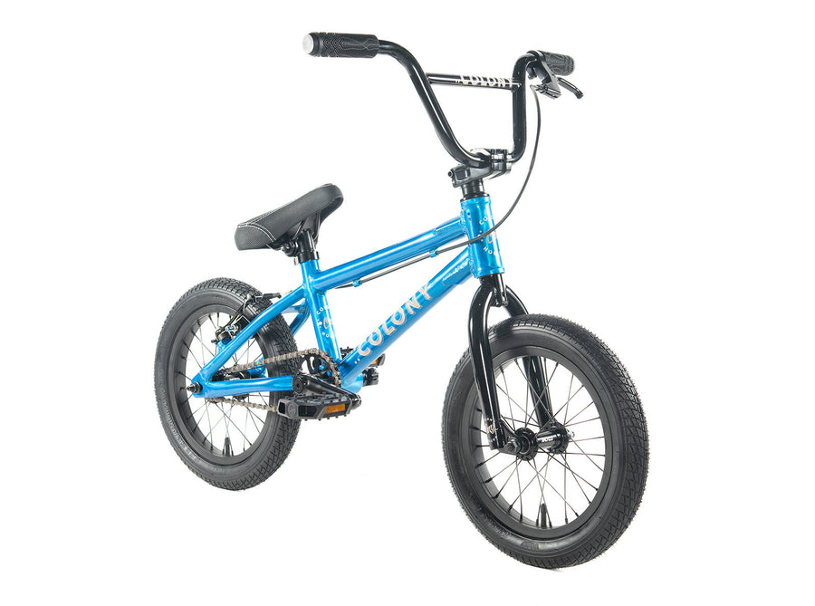 Colony Horizon 14" Micro Freestyle BMX (Clear Navy)