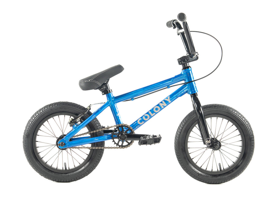 Colony Horizon 14" Micro Freestyle BMX (Clear Navy)