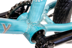 Colony Horizon 16" Micro Freestyle Bike (Clear Teal)