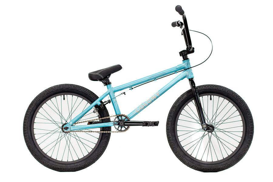 Colony Horizon 20" Micro Freestyle BMX (Clear Teal)