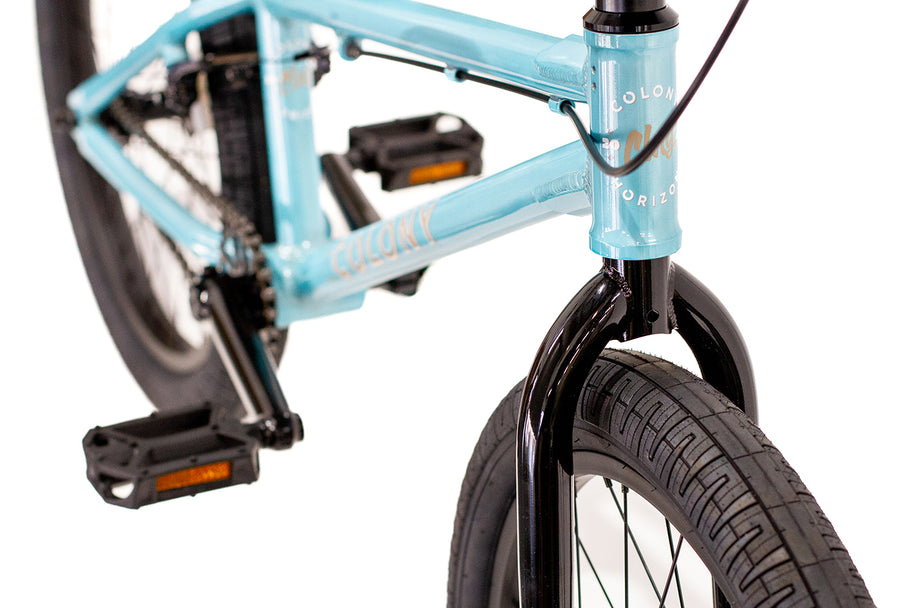 Colony Horizon 20" Micro Freestyle BMX (Clear Teal)