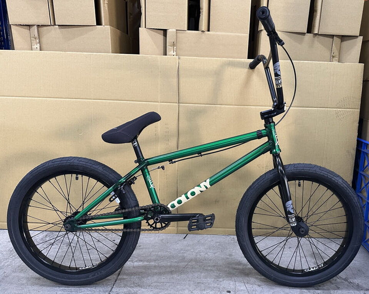 Colony Cadet Elite 20" BMX (Clear Moss Green)