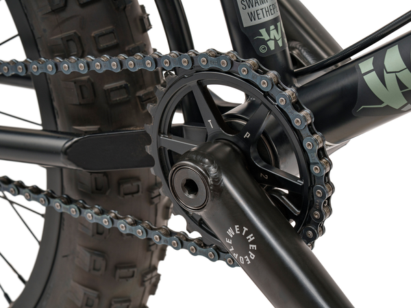 WeThePeople The Swampmaster 20" BMX Bike (Matt Black)