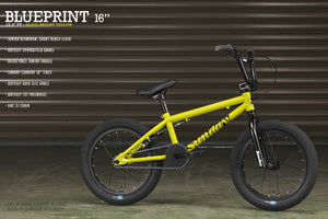 Sunday Blueprint 16" BMX (Gloss Bright Yellow)