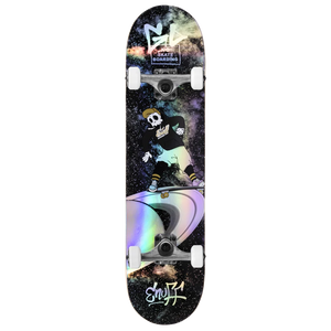 Enuff Skully Hologram Skateboard 7.75" Complete