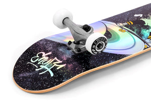 Enuff Skully Hologram Skateboard 7.75" Complete