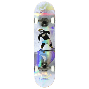 Enuff Skully Hologram Skateboard 7.75" Complete