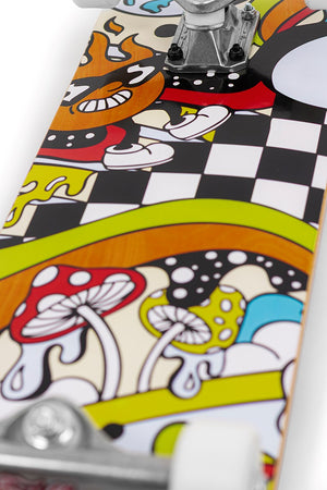 Enuff Meltworld Skateboard 7.25" Mini Complete