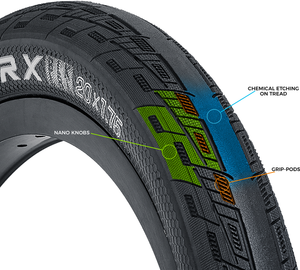Tioga Fastr X Blk Lbl Tyre