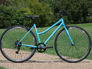 Fairdale Lookfar Step-Thru 700c Bike 2023 (Gloss Surf Blue)