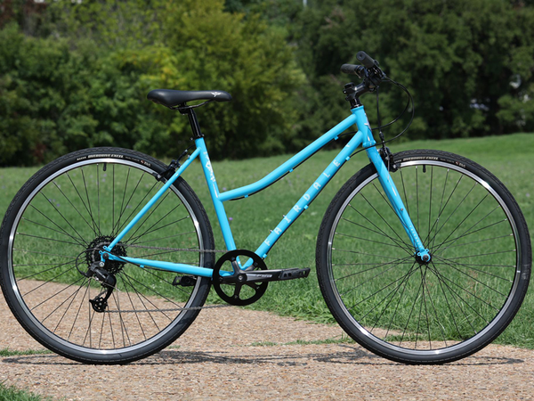Fairdale Lookfar Step-Thru 700c Bike 2023 (Gloss Surf Blue)