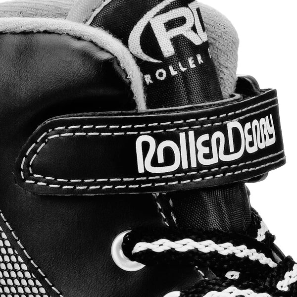RDS FIRESTAR SKATE BLACK ROLLER SKATES JNR