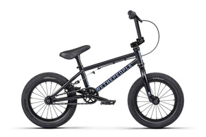 WeThePeople Riot 14" BMX (Matt Black/Light Blue)