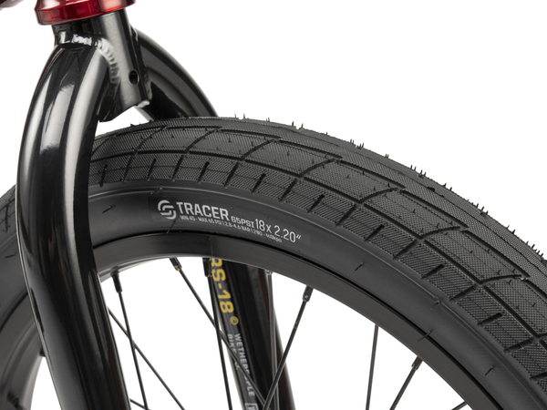 WeThePeople CRS 18" BMX (Translucent Red)