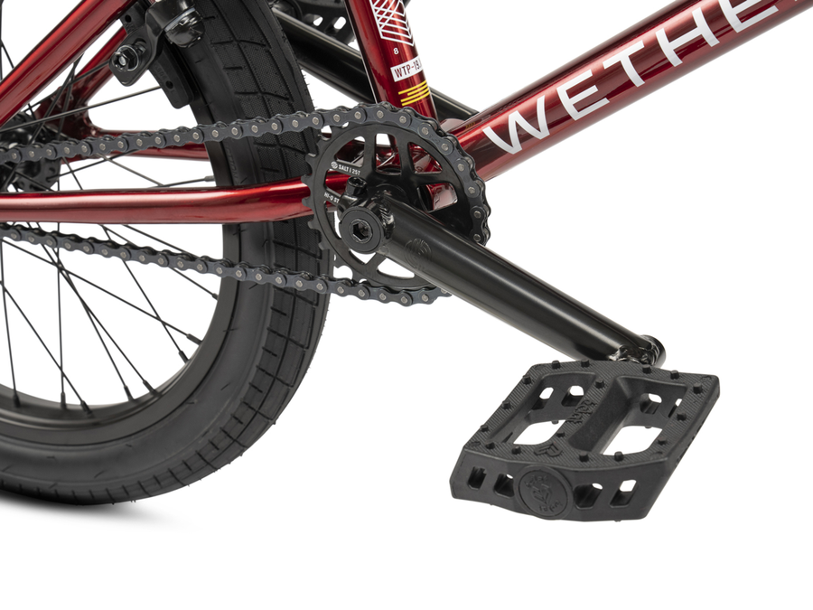 WeThePeople CRS 18" BMX (Translucent Red)