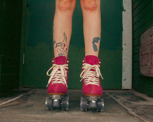 WANDERER Chuffed Skates - BURGUNDY