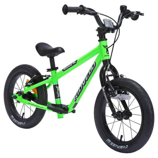 Kidvelo Rookie 14" Convertible Balance Bike (Green)